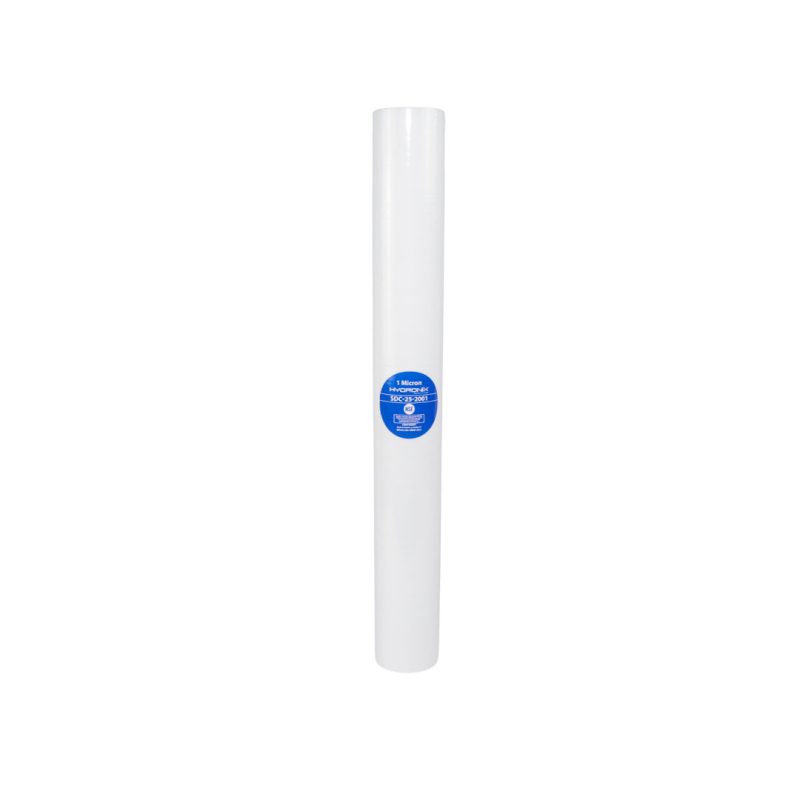 FILTRO CARTUCHO SEDIMENTOS 2.5" X 20", 1 MIC NOMINAL, PROFUNDO, SDC, POLIPROPILENO