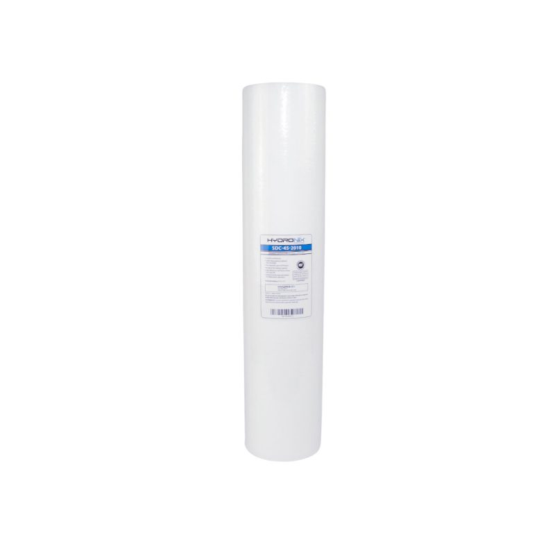 FILTRO CARTUCHO SEDIMENTOS 4.5" X 20", 10 MIC NOMINAL, PROFUNDO, SDC, POLIPROPILENO