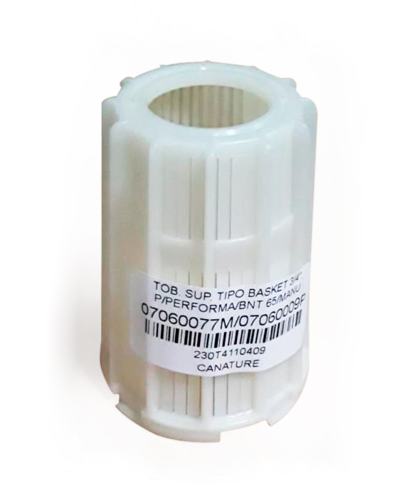 TOBERA SUPERIOR, TANQUE 7-21", TIPO BASKET, 3/4" CONEXION A TUBO CENTRAL, SIN TUBO, P/PERFORMA /BNT 89 - 111 - 86 - 65/MANUAL /WS1